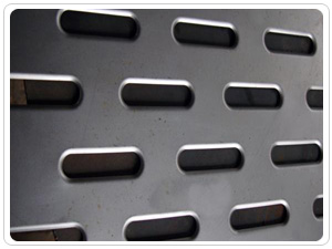 Perforated metal mesh