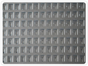 Perforated metal mesh